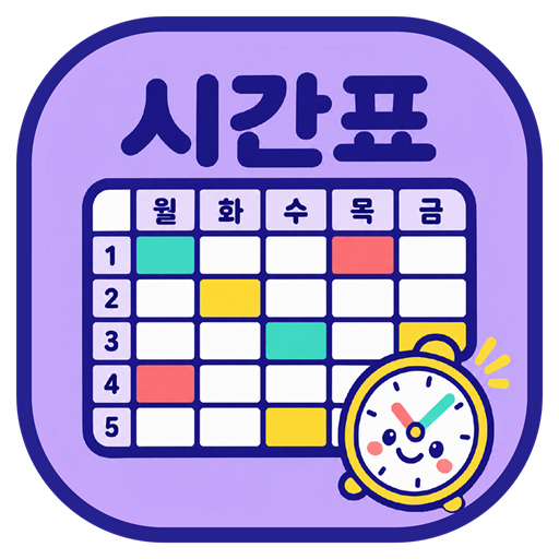 앱이소 학생 시간표 아이콘